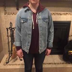 TopShop MoTo Denim Jacket